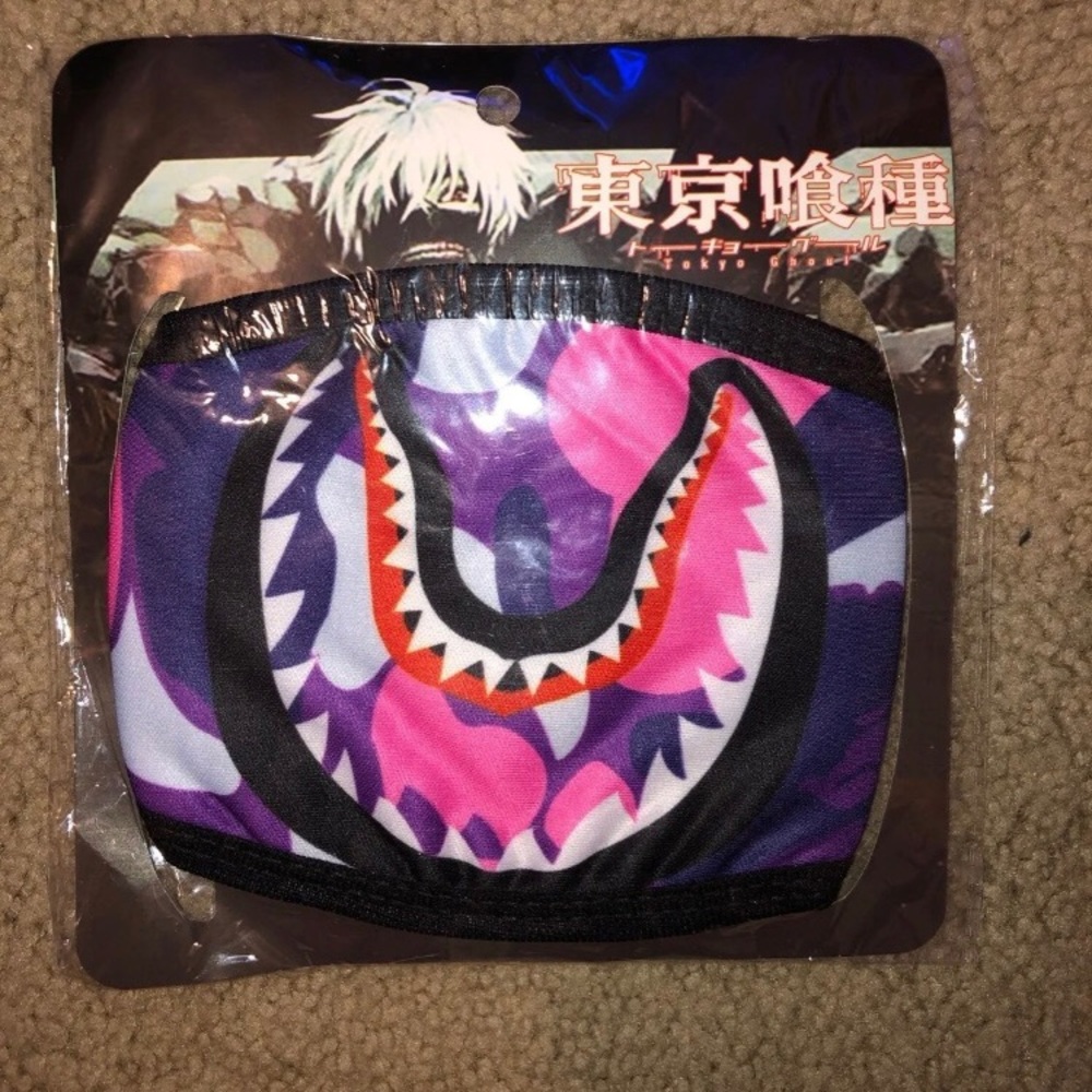 Purple Bape Mask